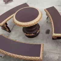 نیمکت سیمانی مناسب باغ ویلا