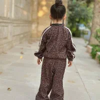 ست پلنگی دخترانه|کفش و لباس بچه|اردبیل, |دیوار