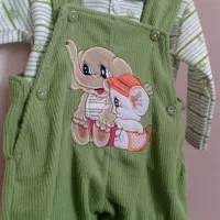 لباس بچه گانه سبز