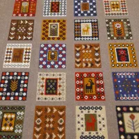 گبهای سنتی در رنگها وسایزهای متنوع|گلیم، جاجیم، گبه|تهران, فلسطین (میدان انقلاب)|دیوار