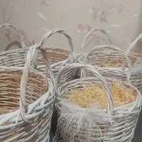 سبد حصیری دسته دار|صنایع دستی و سایر لوازم تزئینی|تهران, توحید|دیوار