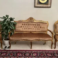 مبلمان سلطنتی ۹ نفره به همراه ناهار خوری|مبلمان خانگی و میز عسلی|تهران, شهران شمالی|دیوار