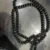 تسبیح یسر قدیمی نقره کوب