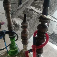 قلیان چوبی