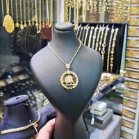 گردنبند بیزمارک دبل ۵۰ سانتی و پلاک شیروخورشید|جواهرات|رشت, فلسطین|دیوار