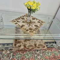 میز شیشه ای دو طبقه نو 5500 تومان|مبلمان خانگی و میز عسلی|تهران, اوقاف|دیوار