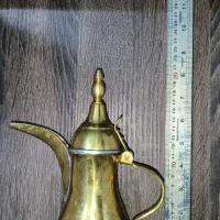 قهوه جوش دله عربی برنجی ۲۲ سانتی