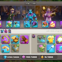 اکانت تان هفده کلش|کنسول، بازی ویدئویی و آنلاین|شهرکرد, |دیوار