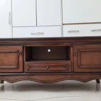 میز تلویزیون چوبی