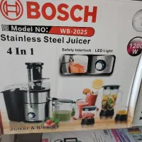 آبمیوه‌گیری 4کاره آسیاب مخلوط کن خردکن