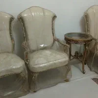 مبل سلطنتی بسیار کم کار تازه خریداری شده