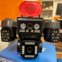 دوربین چهار لنزبیسیم بدون نیاز برق با پنل خورشیدی