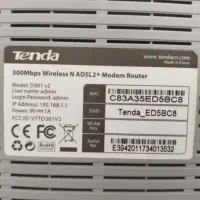 مودم tenda v2|مودم و تجهیزات شبکه|ساری, |دیوار