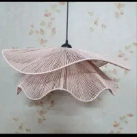 رافیا لوستر و آباژور|لوستر و چراغ آویز|اصفهان, شفق|دیوار