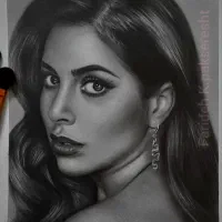 سفارش نقاشی سیاه قلم ومدادرنگی