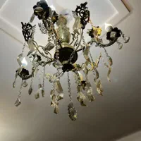 لوستر برنجی ۲عدد