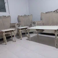 مبل ۷ نقره دست دوم|مبلمان خانگی و میز عسلی|تهران, مطهری|دیوار