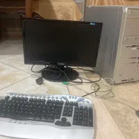 کامپیوتر سالم ب همراه مانیتور سامسونگ