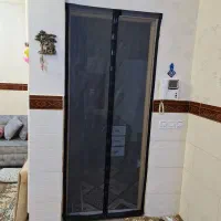 پرده توری طلقی مشمایی آهنربایی مغناطیسی مگنتی|پرده، رانر، رومیزی|تهران, دولتخواه جنوبی|دیوار