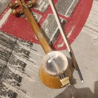 کمانچه پشت باز لری همراه کیف