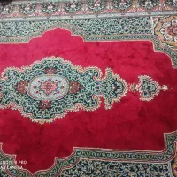 سه تا قالی طرح قرآنی قرمز رنگ سالم سالم