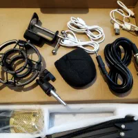 میکروفون bm800 با کارت صدا نو