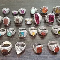 کلکسیون انگشتر نقره زیبا گرمی قیمت مناسب|جواهرات|پاکدشت, پاکدشت (مامازند)|دیوار