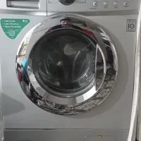 لباس شویی ال جی 6کیلو تمیز خشک کن وسنسور آب داغ کن