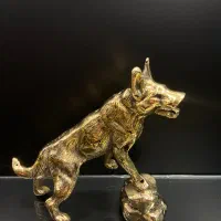 مجسمه دکوری شیک روباه رو سنگ