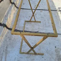 پایه میز لپتاپ فلزی فورتینگ طلایی|میز تحریر و کامپیوتر|تهران, بهداشت|دیوار