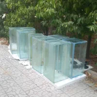 آکواریوم در ابعاد واندازه مختلف تکی و تعدادو لوازم