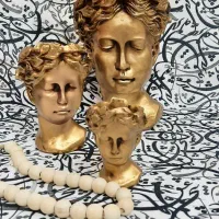 گلدون پلی استر 3سایزی