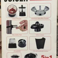 آبمیوه گیری ۵ کاره دلمونتی DL160 اصلی آکبند|آبمیوه‌گیر و آب‌مرکبات‌گیر|تهران, کوی بیمه|دیوار