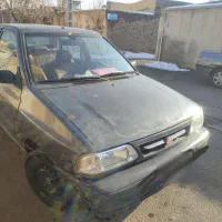 پراید مدل 1385رنگ نوک مدادی آفتاب سوختگی دارد