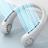 پنکه گردنی شارژی دارای LED