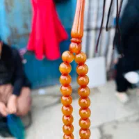 تسبیح کهربا|کلکسیون اشیاء عتیقه|جوانرود, |دیوار