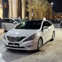 سوناتا ۲۰۱۱ فول کامل|خودرو سواری و وانت|اصفهان, تخت فولاد|دیوار