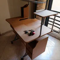 میز کامپیوتر رباطی چرخدار