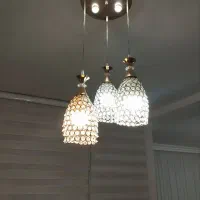 لوستر با هالوژن|لوستر و چراغ آویز|سنقر, |دیوار