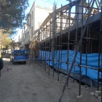 داربست فلزی|خدمات پیشه و مهارت|اصفهان, باغ فدک|دیوار