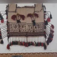 جل دستباف ترکی قشقایی کمیاب ( عتیقه)