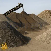 شن شسته زیر قیمت بازار و معدن