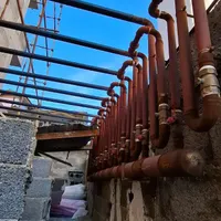 لوله کشی گاز ساختمان