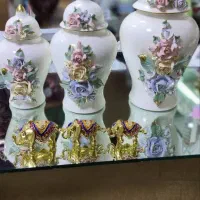 جینجر یا کاپ های۳تایی و۲تایی انواع شمعدان دیوارکوب