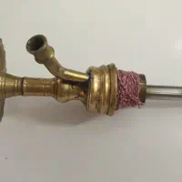 میانه قلیان برنجی قدیمی