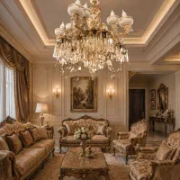 لوستر سرامیکی کریستالی برند یاقوت