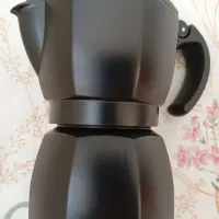 موکاپات اسپرسو دستی یک کاپ مشکی ضخیم تک نفره نو