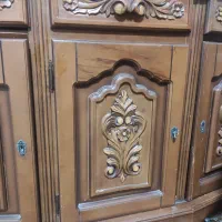 بوفه چوبی|بوفه، ویترین، کنسول|کرمانشاه, |دیوار