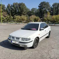 سمند Lx سفید مدل 87