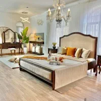 سرویس خواب فرانسوی کلاسیک(کوئین طرح ابزاری)